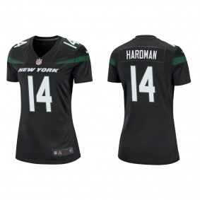Women's Mecole Hardman New York Jets Black Game Jersey