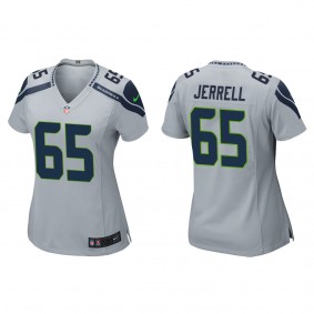 Women's Michael Jerrell Seattle Seahawks Gray Game Jersey