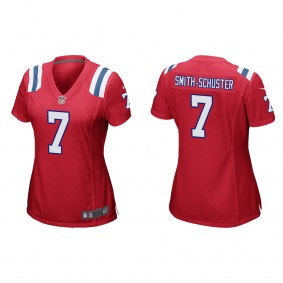 Women's JuJu Smith-Schuster New England Patriots Red Game Jersey