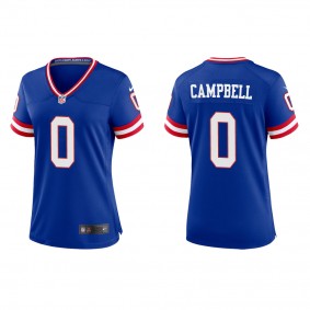 Women's Parris Campbell New York Giants Royal Classic Game Jersey
