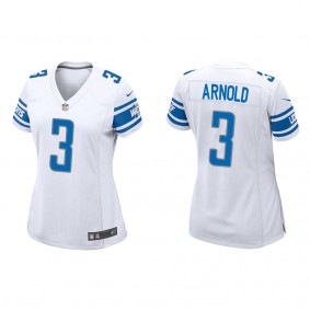 Women's Terrion Arnold Detroit Lions White Game Jersey