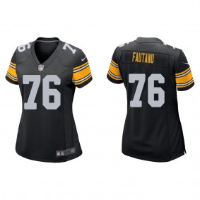 Women's Troy Fautanu Pittsburgh Steelers Black Game Jersey