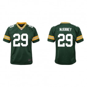Youth Green Bay Packers Xavier McKinney Green Game Jersey