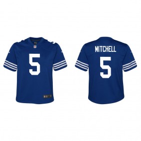 Youth Adonai Mitchell Indianapolis Colts Royal Alternate Game Jersey