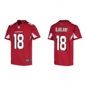 Youth Arizona Cardinals B.J. Ojulari Cardinal 2023 NFL Draft Game Jersey