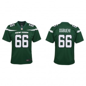 Youth New York Jets Cedric Ogbuehi Green Game Jersey