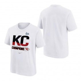 Youth Kansas City Chiefs Charcoal Three-Time Super Bowl Champions Local Legend T-Shirt