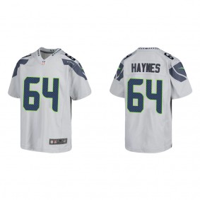 Youth Christian Haynes Seattle Seahawks Gray Game Jersey