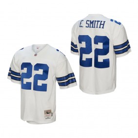 Youth Dallas Cowboys Emmitt Smith Mitchell & Ness White Retired Player Legacy Jersey