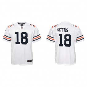 Youth Chicago Bears Dante Pettis White Classic Game Jersey