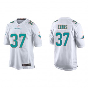 Youth Miami Dolphins Darrynton Evans White Game Jersey