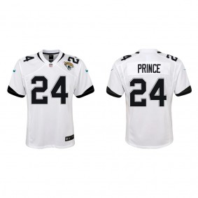 Youth Deantre Prince Jacksonville Jaguars White Game Jersey