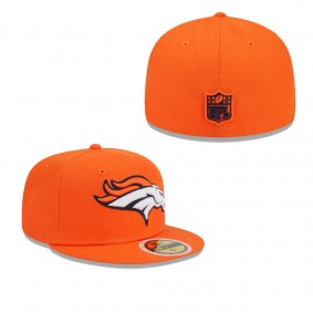 Youth Denver Broncos Orange Main 59FIFTY Fitted Hat
