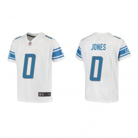 Youth Marvin Jones Detroit Lions White Game Jersey