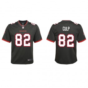 Youth Devin Culp Tampa Bay Buccaneers Pewter Alternate Game Jersey