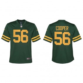 Youth Edgerrin Cooper Green Bay Packers Green Alternate Game Jersey