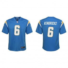 Youth Eric Kendricks Los Angeles Chargers Powder Blue Game Jersey