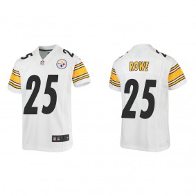 Youth Pittsburgh Steelers Eric Rowe White Game Jersey
