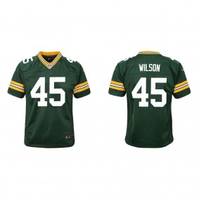 Youth Green Bay Packers Eric Wilson Green Game Jersey