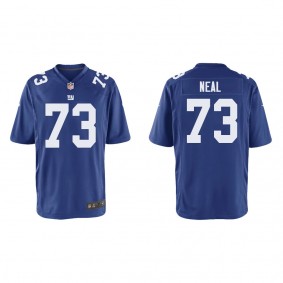 Youth New York Giants Evan Neal Royal Game Jersey