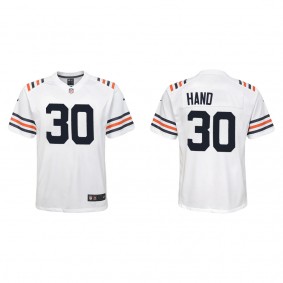 Youth Chicago Bears Harrison Hand White Classic Game Jersey