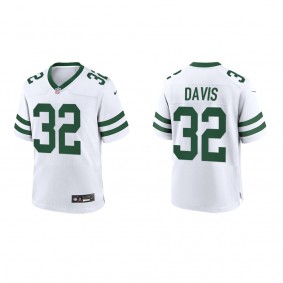 Youth Isaiah Davis New York Jets White Legacy Game Jersey