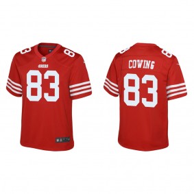 Youth Jacob Cowing San Francisco 49ers Scarlet Game Jersey