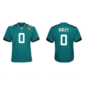 Youth Jacksonville Jaguars Calvin Ridley Teal Game Jersey