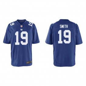 Youth Jeff Smith New York Giants Royal Game Jersey