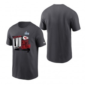 Youth Kansas City Chiefs Nike Anthracite Super Bowl LVII Local T-Shirt