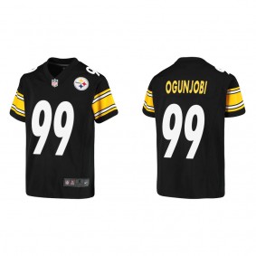 Youth Pittsburgh Steelers Larry Ogunjobi Black Game Jersey