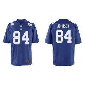 Youth New York Giants Marcus Johnson Royal Game Jersey