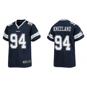 Youth Marshawn Kneeland Dallas Cowboys Navy Game Jersey