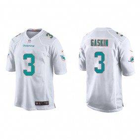 Youth Miami Dolphins Myles Gaskin White Game Jersey