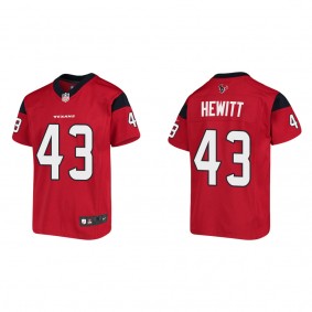 Youth Houston Texans Neville Hewitt Red Game Jersey
