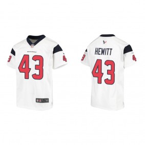 Youth Houston Texans Neville Hewitt White Game Jersey