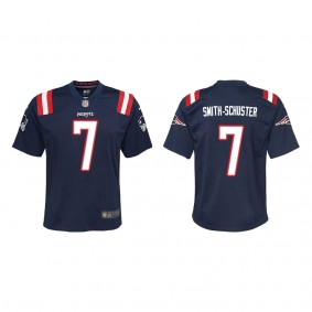 Youth JuJu Smith-Schuster New England Patriots Navy Game Jersey