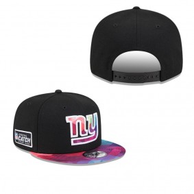 Youth New York Giants Black 2023 NFL Crucial Catch 9FIFTY Snapback Hat