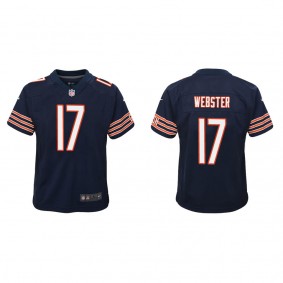 Youth Chicago Bears Nsimba Webster Navy Game Jersey
