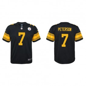 Youth Pittsburgh Steelers Patrick Peterson Black Alternate Game Jersey