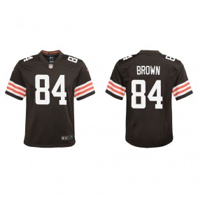 Youth Cleveland Browns Pharaoh Brown Brown Game Jersey