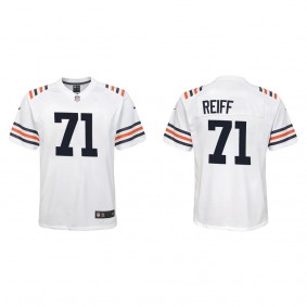 Youth Chicago Bears Riley Reiff White Classic Game Jersey