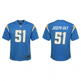 Youth Sebastian Joseph-Day Los Angeles Chargers Powder Blue Game Jersey