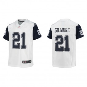 Youth Stephon Gilmore Dallas Cowboys White Alternate Game Jersey