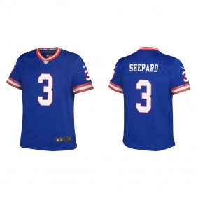 Youth Sterling Shepard New York Giants Royal Classic Game Jersey