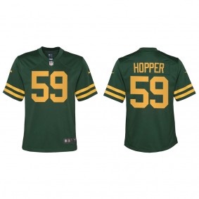 Youth Ty'Ron Hopper Green Bay Packers Green Alternate Game Jersey