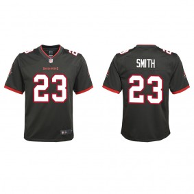 Youth Tykee Smith Tampa Bay Buccaneers Pewter Alternate Game Jersey