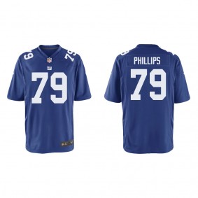 Youth New York Giants Tyre Phillips Royal Game Jersey